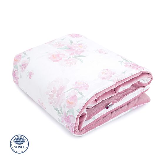 Zacieplona dziecięca koc Peonie