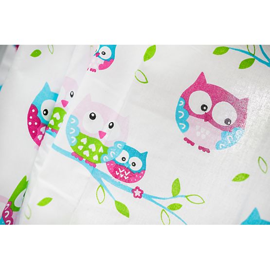 Zasłony dla dzieci Kolorowe sowy 54