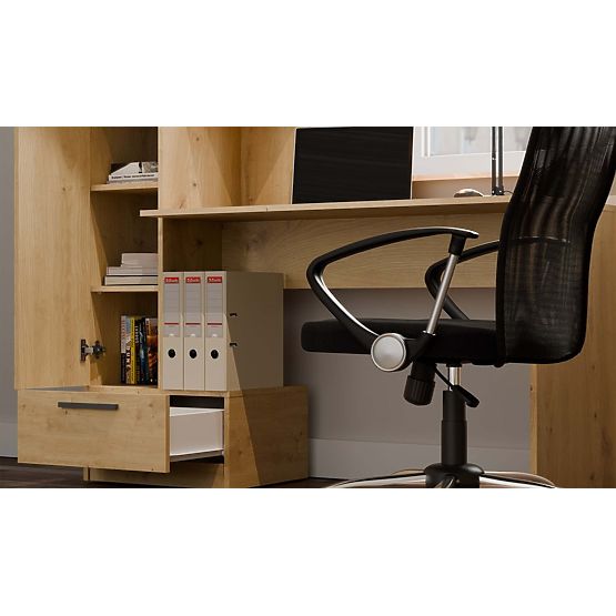 Zestaw Biurko + Regał COSMO DĄB ARTISAN