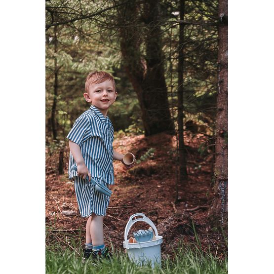 Zestaw piaskownicy do lodów - niebieski