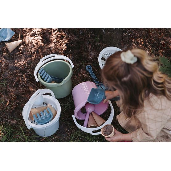 Zestaw piaskownicy do lodów - różowy