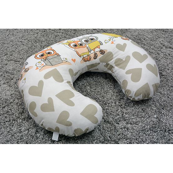 Zestaw pościel do łóżko Sowy 120x90 cm