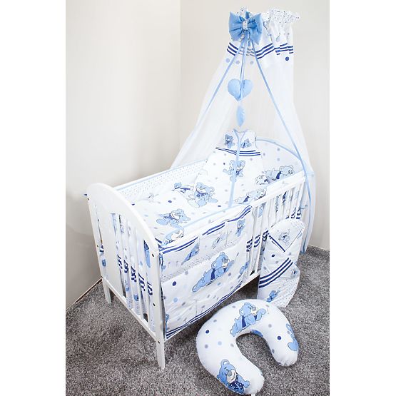 Zestaw pościeli do łóżka 120x90cm Marzyciel niebieska