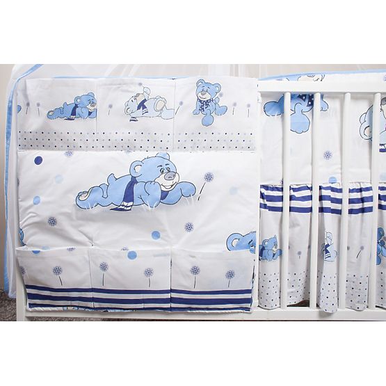 Zestaw pościeli do łóżka 120x90cm Marzyciel niebieska