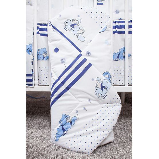 Zestaw pościeli do łóżka 120x90cm Marzyciel niebieska