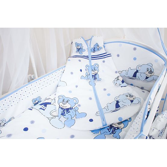 Zestaw pościeli do łóżka 120x90cm Marzyciel niebieska