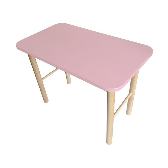 Zestaw stolika i krzesełek OURBABY dusty pink