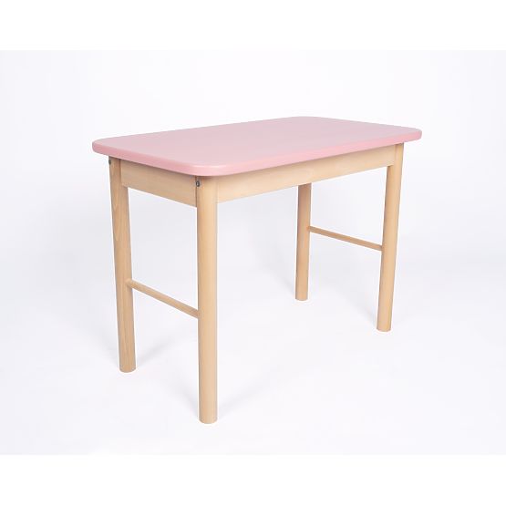 Zestaw stolika i krzesełek OURBABY dusty pink