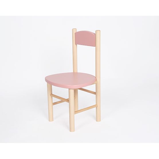 Zestaw stolika i krzesełek OURBABY dusty pink