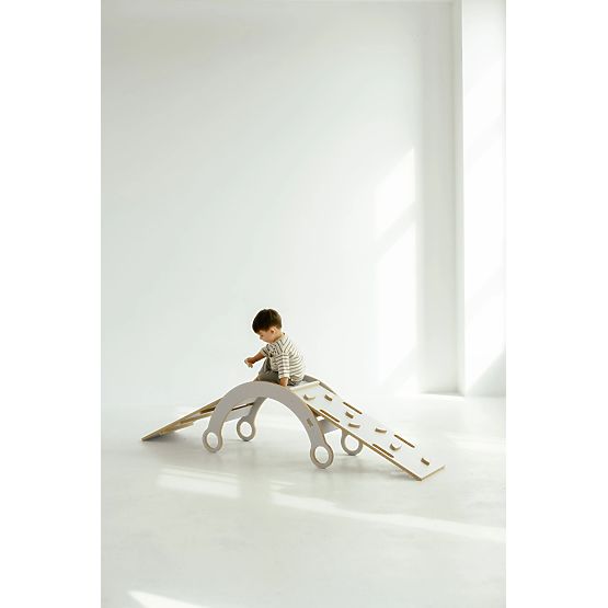 Zestaw wspinaczkowy Montessori M - biały