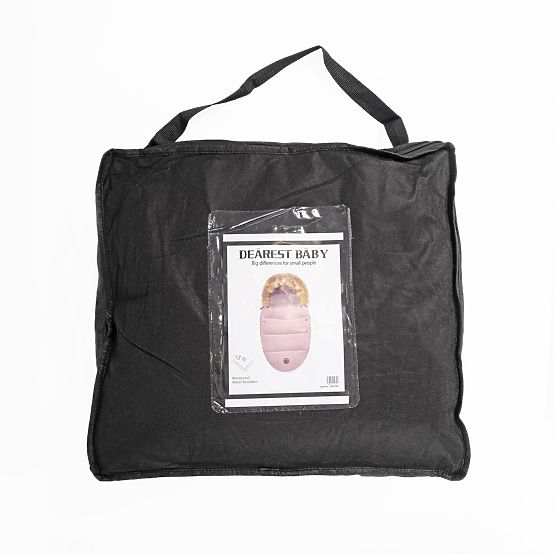 Zimowa torba do wózka Myszka - khaki