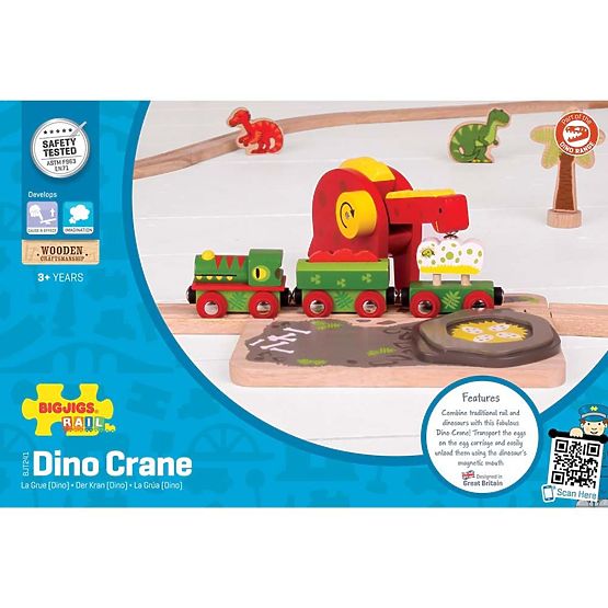 Żuraw dinozaurów Bigjigs