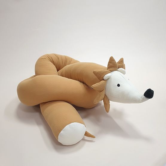 Zwierzęcy ochraniacz Jeż do łóżka dziecięcego