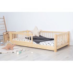 Niskie łóżeczko dziecięce Montessori Ourbaby - naturalne, Ourbaby®