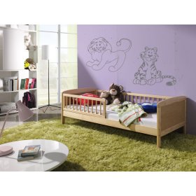 Łóżko dla dziecka Junior naturalne 140x70 cm, Ourbaby
