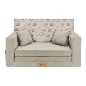 Sofa dziecięca Classic - Lisy, FLUMI