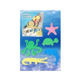 Naklejki piankowe do kąpieli - Zwierzęta wodne