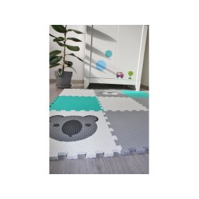 Mata piankowa do zabawy 9 szt - Koala, foka i łapa, VYLEN