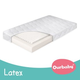 Materac lateksowy 160x70 cm, Ourbaby®