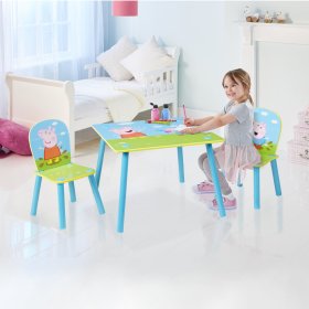 Dziecięcy stół z krzesła Peppa Pig, Moose Toys Ltd , Peppa pig