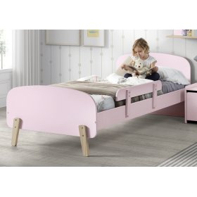 Łóżko dla dziecka Kiddy różowe, VIPACK FURNITURE