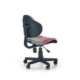 Krzesło dla dziecka obrotowe Flash różowe, Halmar