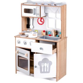 Dziecięcy drewniany aneks kuchenny Comfort, EcoToys