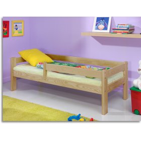 Łóżko dla dziecka z barierką - Buk