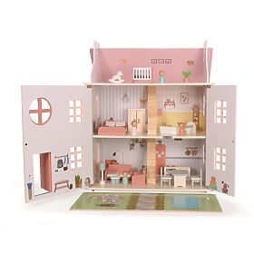 2Kids Toys Domek z lalkami różowy, 2Kids Toys