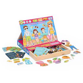 2Kids Toys Magnetyczne Ubieranie Rodzina