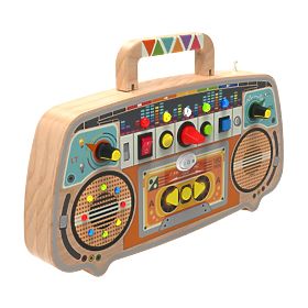 2Kids Toys Tablica aktywności Drewniane radio FM