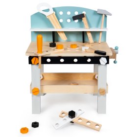 Dziecięcy drewnianny praca workbench, EcoToys