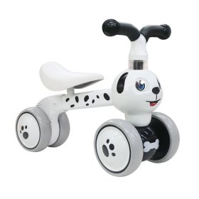 Dziecięcy leżaczek Dog - czarno-biały, EcoToys