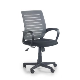 Krzesło biurowe Santana - czarno-szare