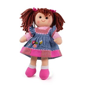 Bigjig Toys Tkanina lalka Melody 34 cm, Bigjigs Toys