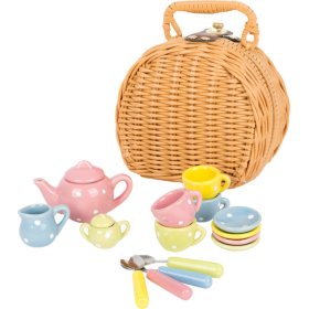Small Foot Picnic case tea party 17 sztuk, Small foot by Legler