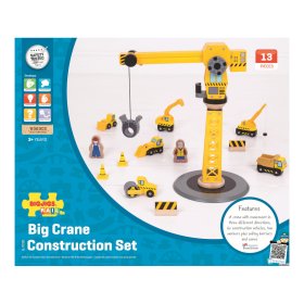Żuraw kolejowy Bigjigs i maszyny budowlane, Bigjigs Rail