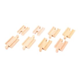 Bigjigs Rail Łączniki szynowe 7 cm 8 szt, Bigjigs Rail