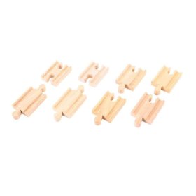 Bigjigs Rail Łączniki szynowe 7 cm 8 szt, Bigjigs Rail