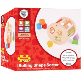 Bigjigs Baby Roller z kształtami