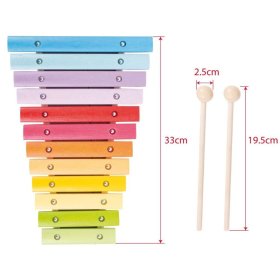 Bigjigs Toys Drewniany Ksylofon, Bigjigs Toys