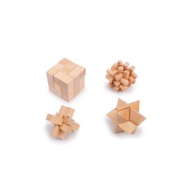 Puzzle drewniane mała stopa zestaw 4 szt, Small foot by Legler