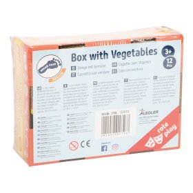 Kuchenne pudełko na małe stopy z warzywami, Small foot by Legler