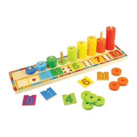 Bigjigs Toys Tablica do układania z numerami