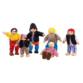 Bigjigs Toys Pirates Zestaw 6 szt