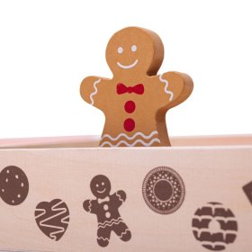 Bigjigs Toys Box z drewnianymi ciasteczkami, Bigjigs Toys