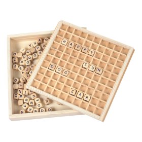 Drewniana gra Mała Stopa Tworzenie za pomocą liter, small foot