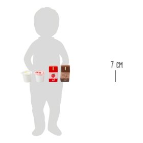 Zestaw świeżych produktów mlecznych dla małych stóp, Small foot by Legler