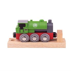 Bigjigs Rail GWR Drewniana Lokomotywa Zielona, Bigjigs Rail