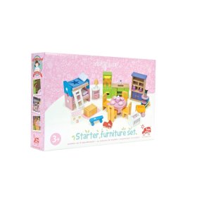 Kompletny zestaw Le Toy Van Furniture Starter do domu, Le Toy Van